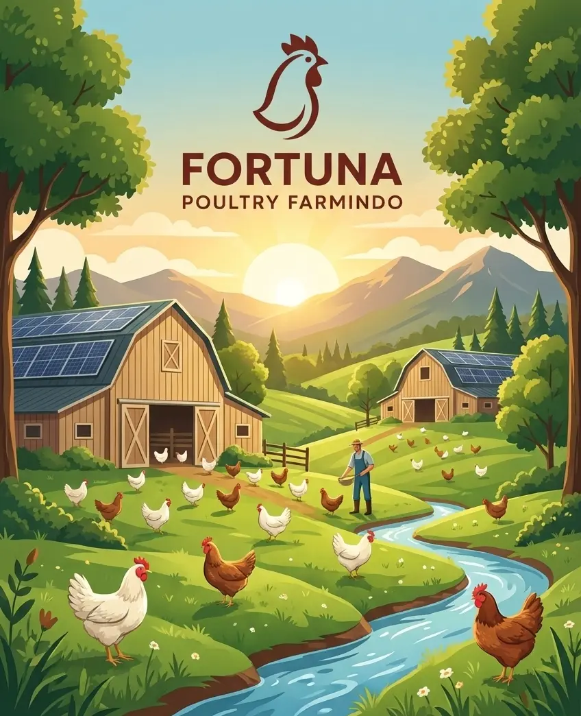 Tim Fortuna Poultry Farmindo